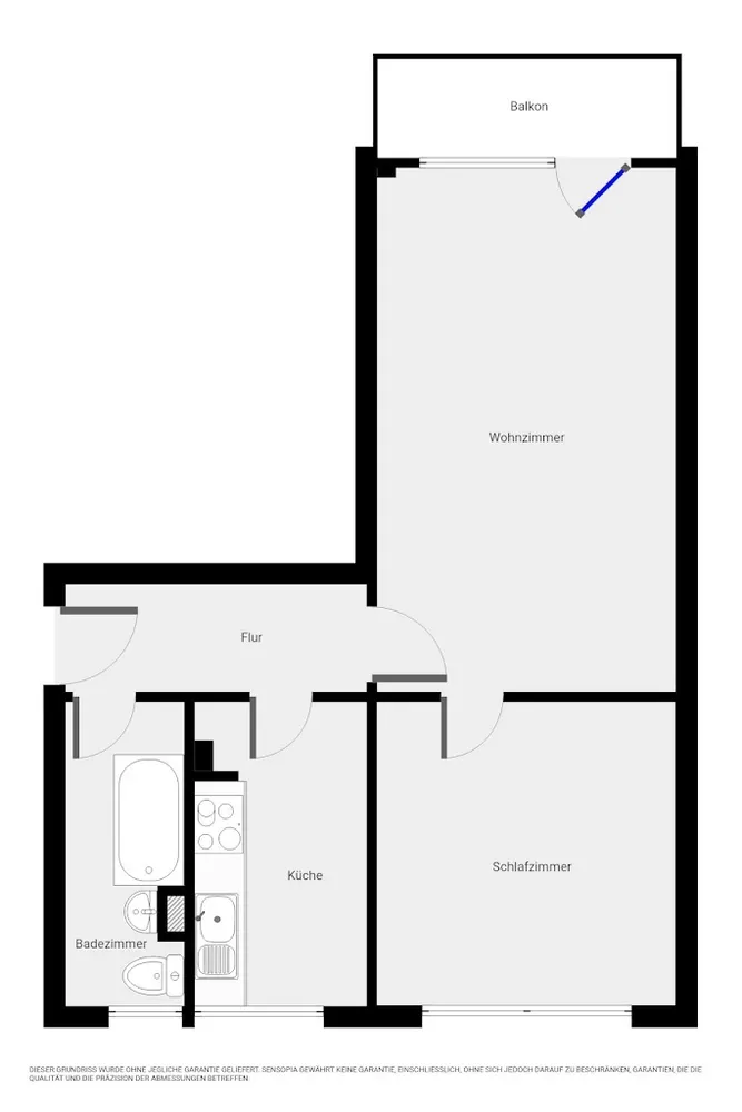 2 Zimmer Wohnung mit 51 m² in Halle (Saale) – Bild 5