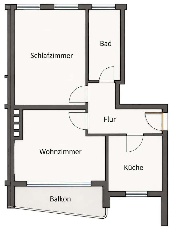 2 room apartment with 61 m² in Munich – Photo 3