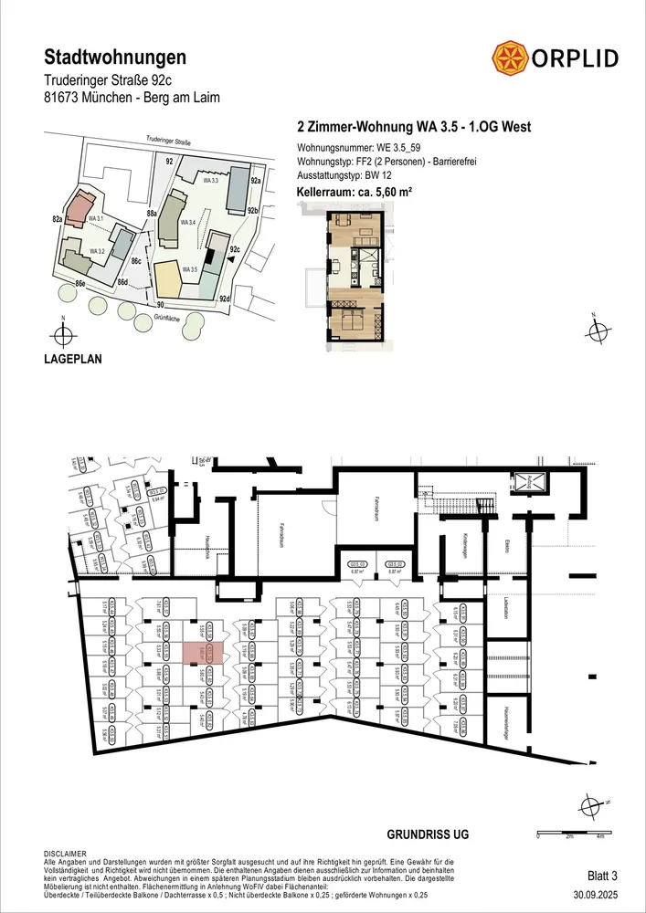 2 Zimmer Wohnung mit 62 m² in München – Bild 4