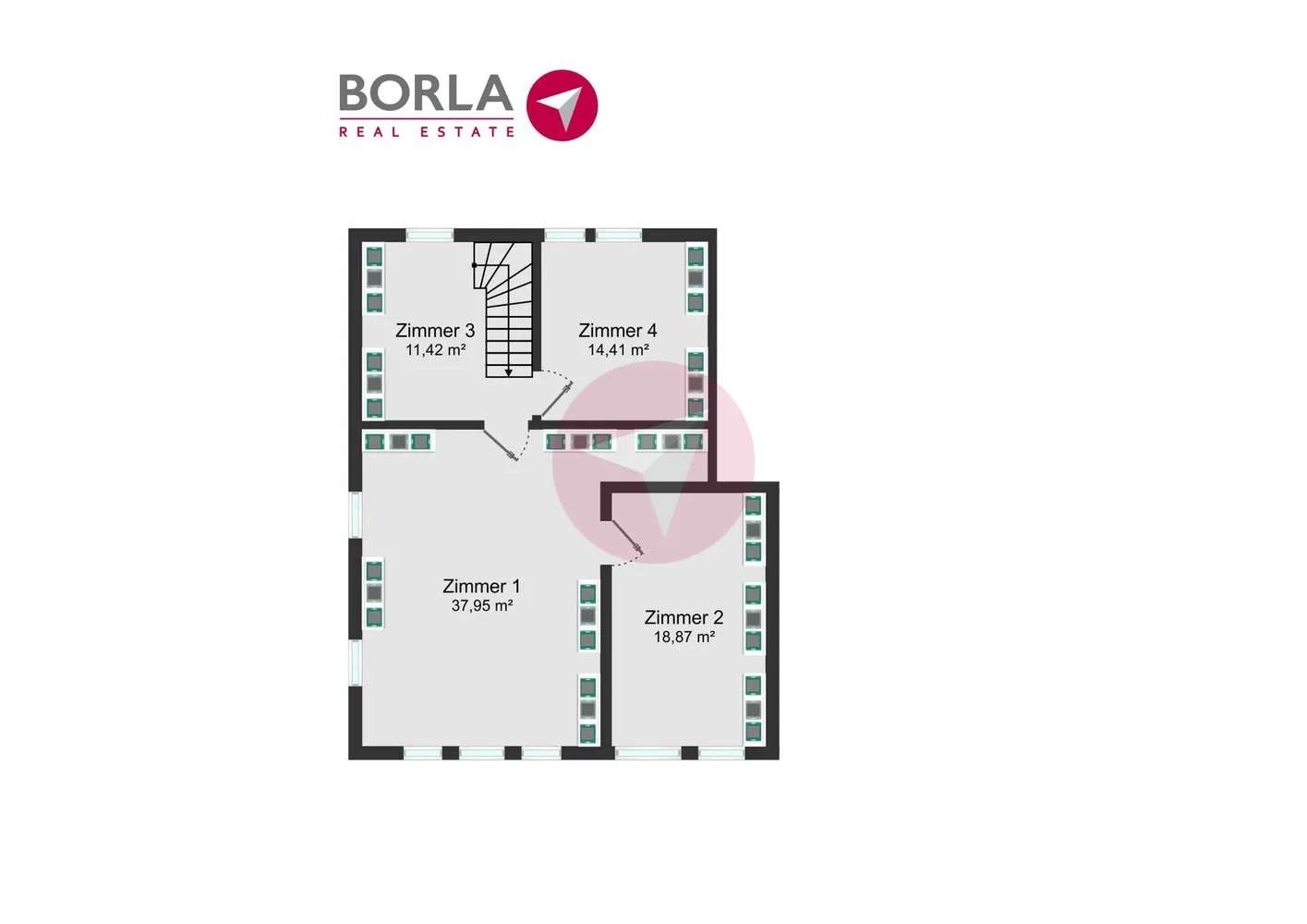 7 Zimmer Wohnung mit 202 m² in Hamburg – Bild 12