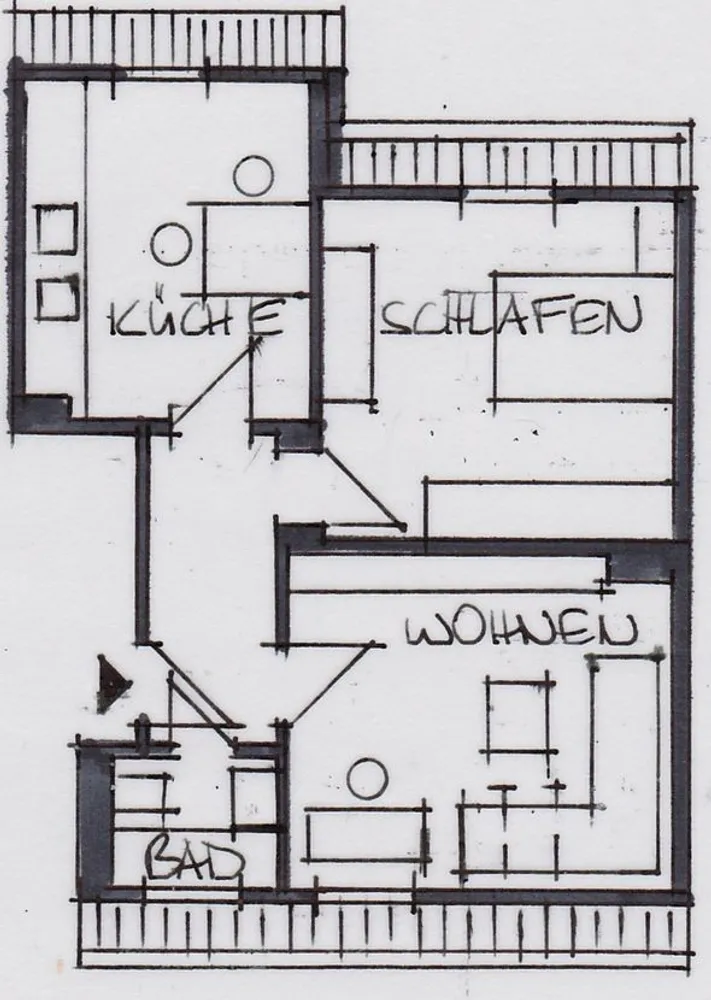 2 Zimmer Wohnung mit 44 m² in Krefeld – Bild 7