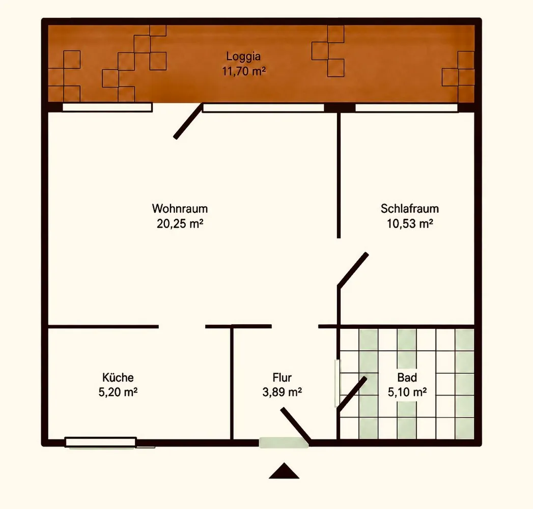 2 Zimmer Wohnung mit 52 m² in Ingolstadt – Bild 10