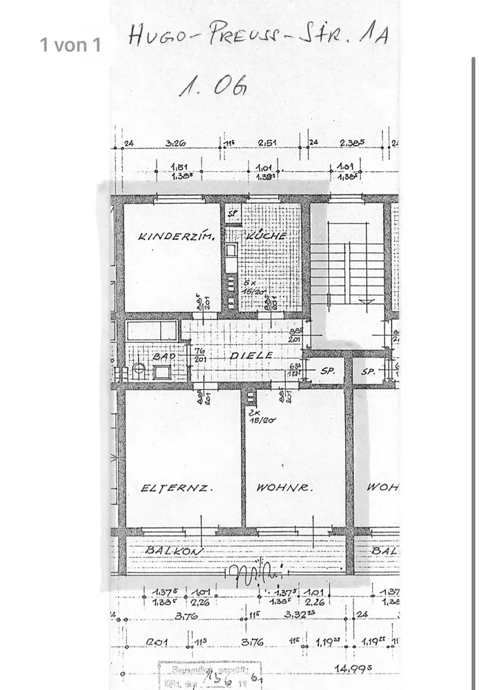 3 Zimmer Wohnung mit 65 m² in Köln – Bild 12
