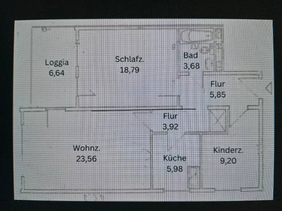 3 Zimmer Wohnung mit 73 m² in Bensheim – Bild 3