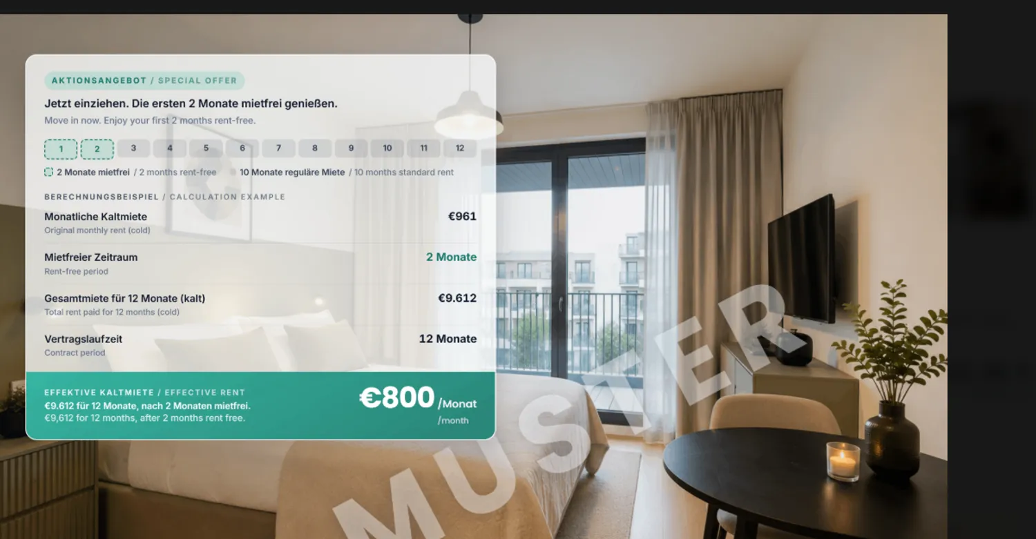 1 Zimmer Wohnung mit 46 m² in Berlin – Bild 7