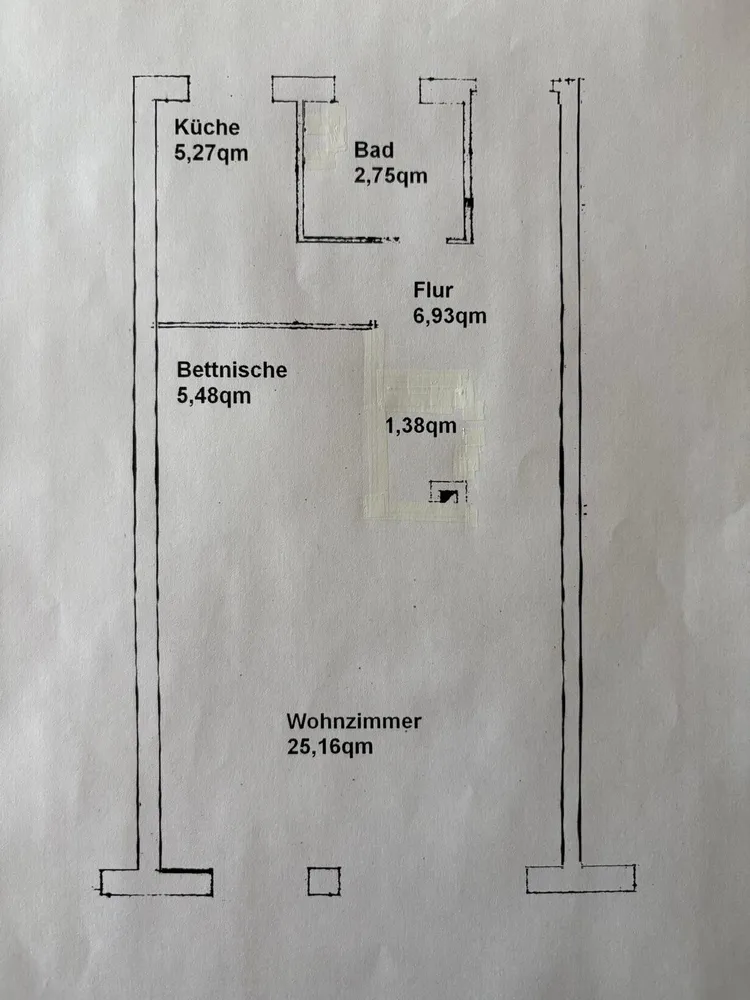 2 room apartment with 47 m² in Frankfurt am Main – Photo 6