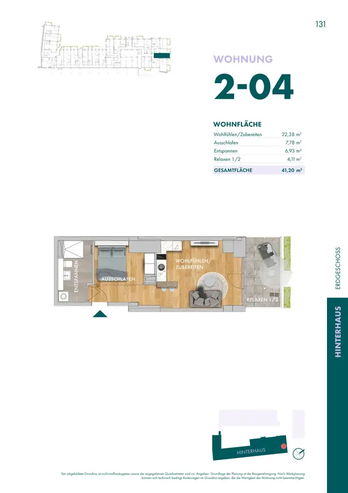 2 room apartment with 41 m² in Chemnitz – Photo 10