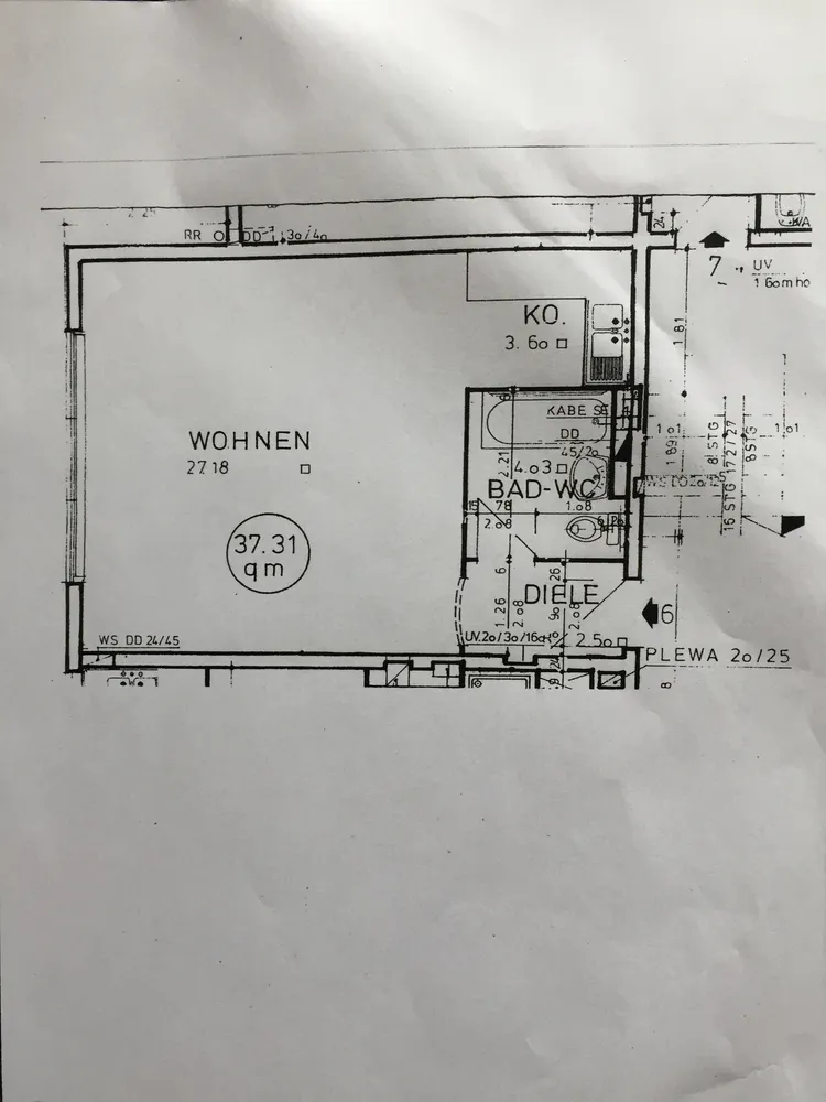 1 Zimmer Wohnung mit 37 m² in Frankfurt am Main – Bild 3