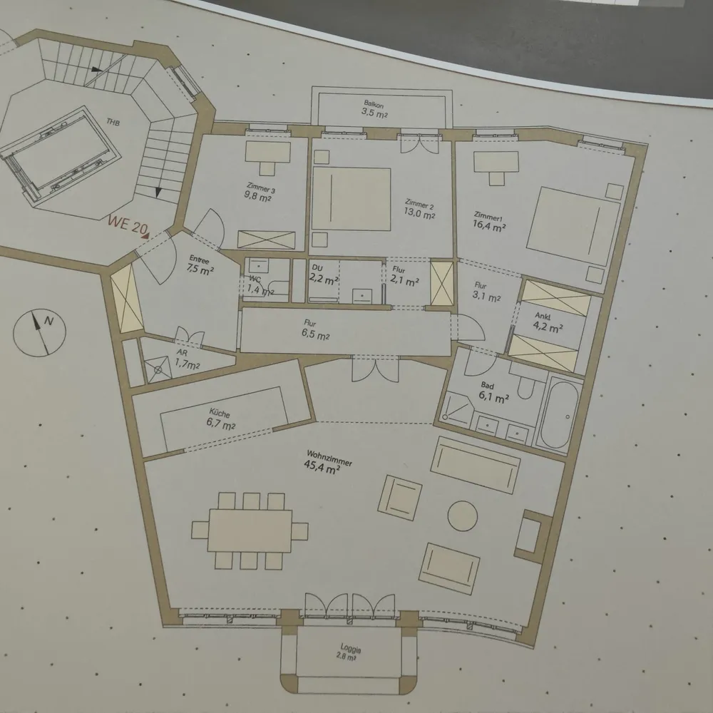 4 Zimmer Wohnung mit 129 m² in Berlin – Bild 5