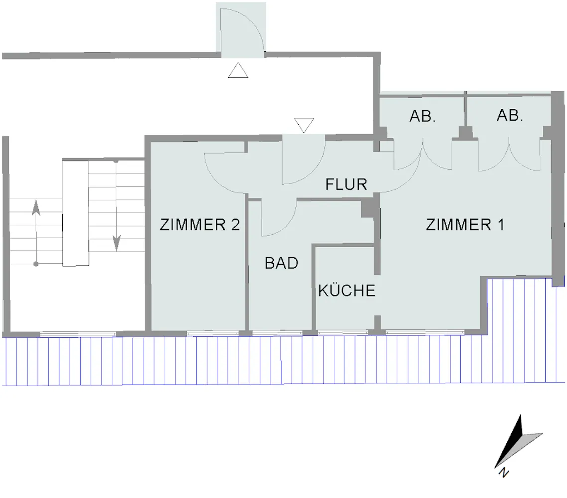 2 Zimmer Wohnung mit 27 m² in Bremen – Bild 2
