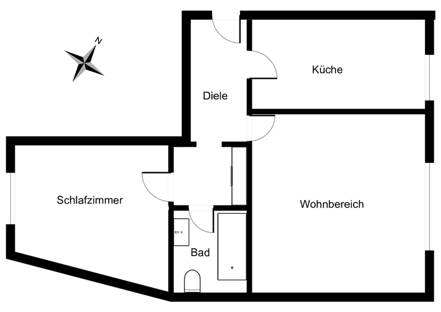 2 Zimmer Wohnung mit 66 m² in Düsseldorf – Bild 9