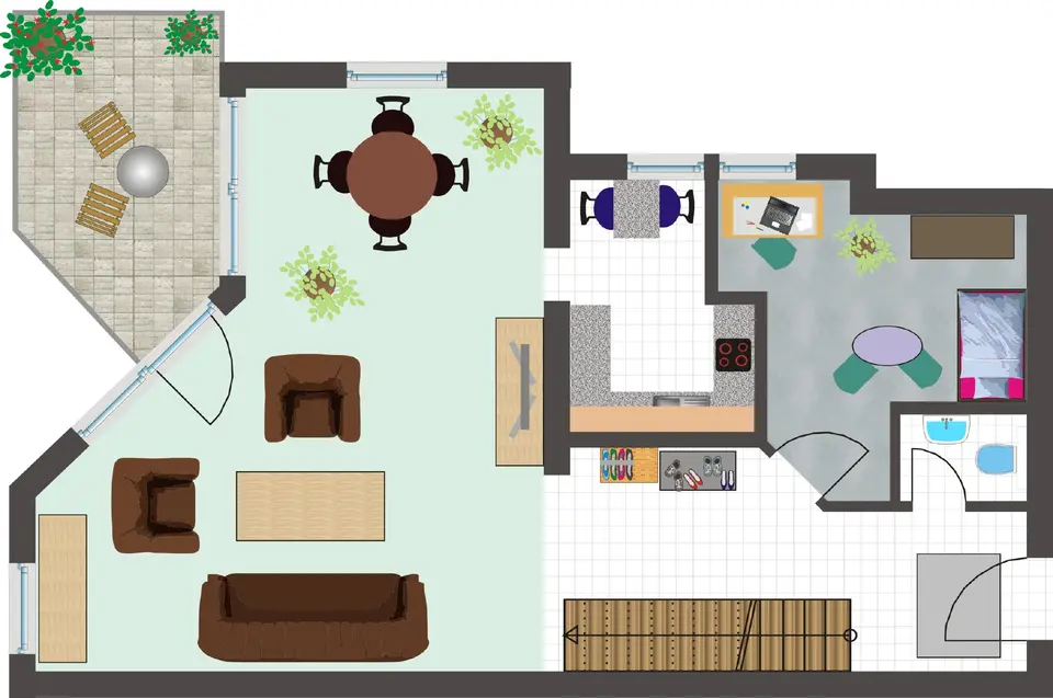 3 Zimmer Wohnung mit 97 m² in Suhl – Bild 4