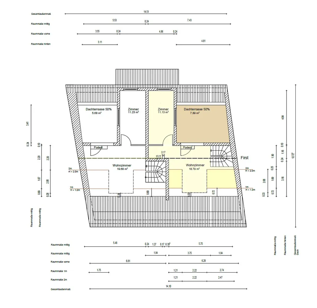4 Zimmer Wohnung mit 100 m² in Heidelberg – Bild 9