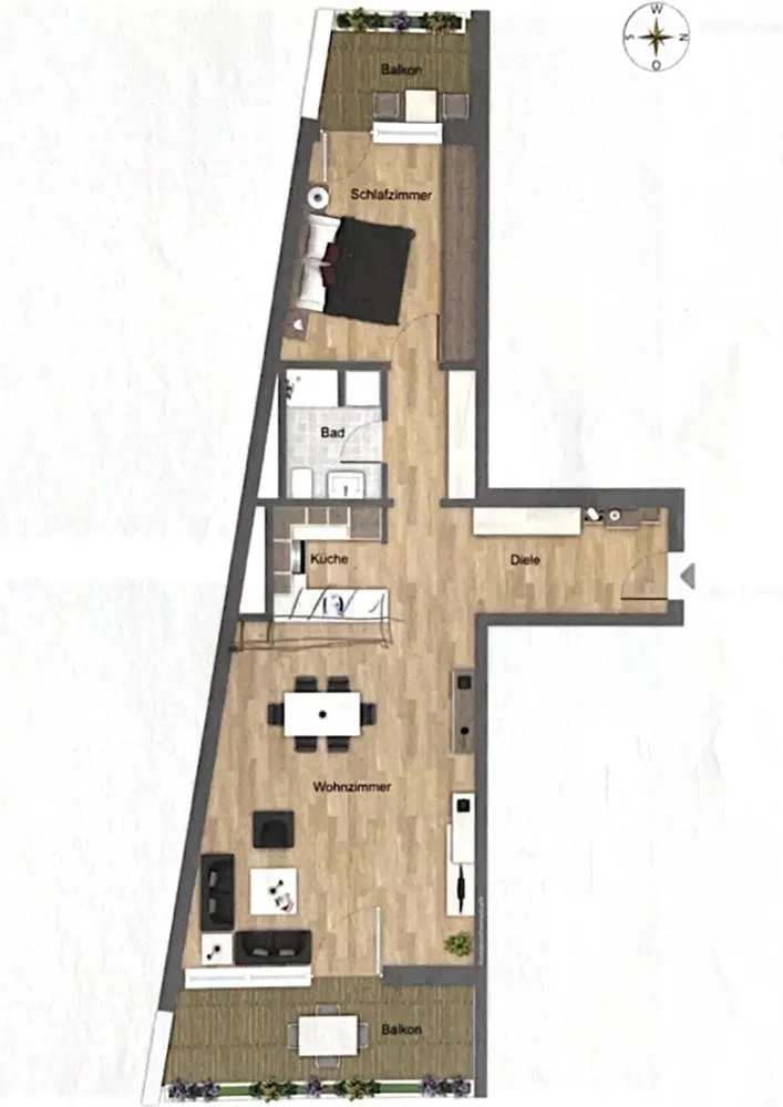 2 Zimmer Wohnung mit 75 m² in München – Bild 9