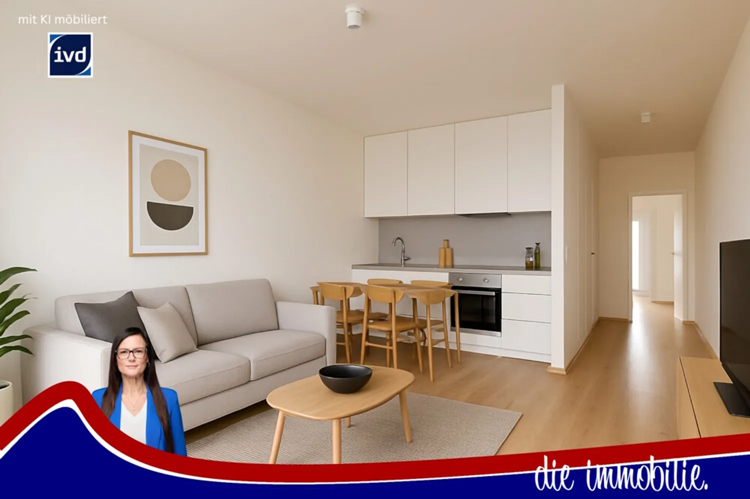 2 room apartment with 46 m² in Magdeburg – Photo 1