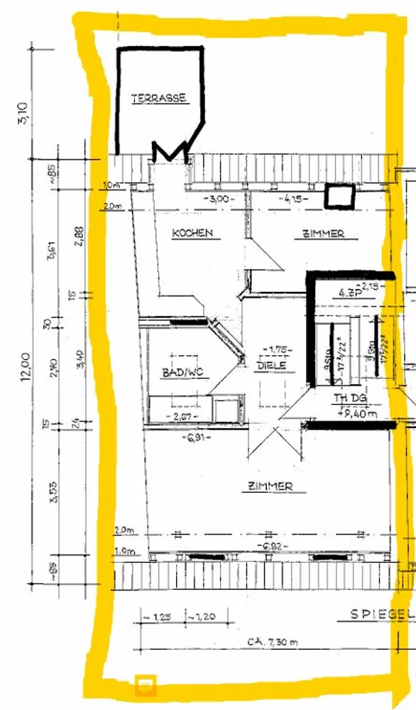2 Zimmer Wohnung mit 64 m² in Wismar – Bild 5