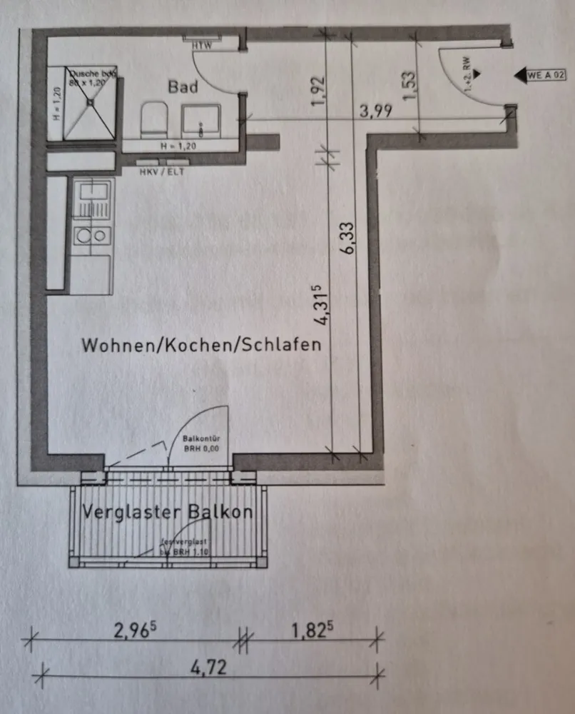 1 Zimmer Wohnung mit 35 m² in Berlin – Bild 4