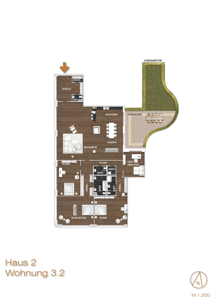 5 Zimmer Wohnung mit 373 m² in Berlin – Bild 3