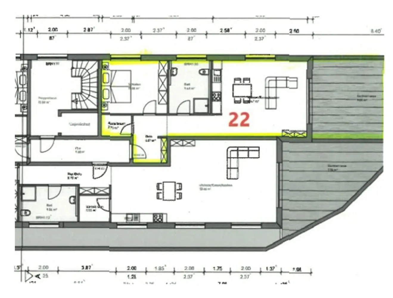 2 Zimmer Wohnung mit 80 m² in Worms – Bild 5