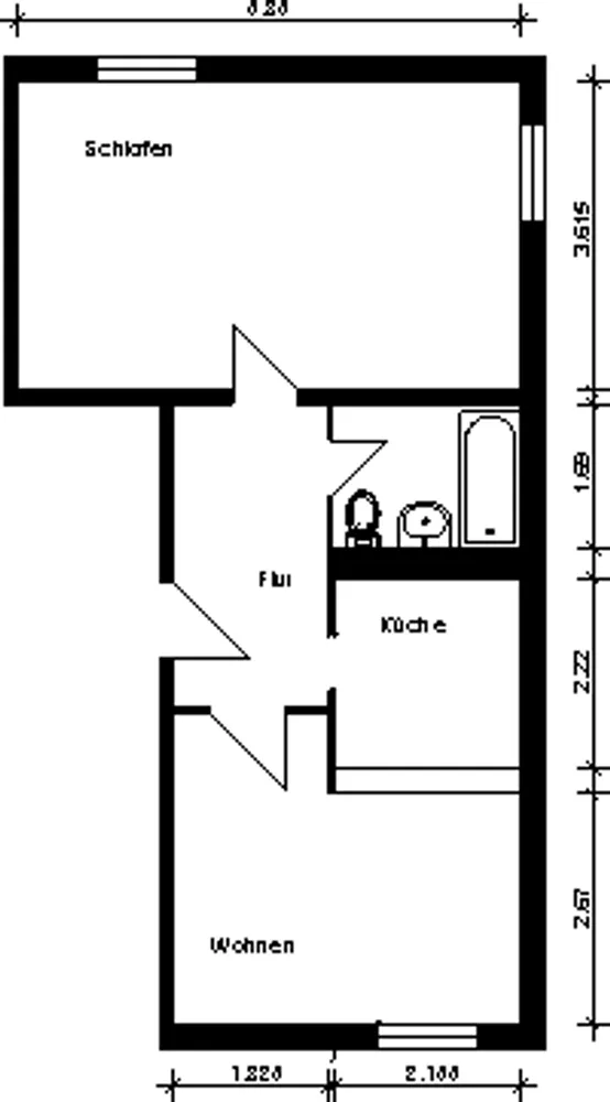 2 room apartment with 48 m² in Magdeburg – Photo 9
