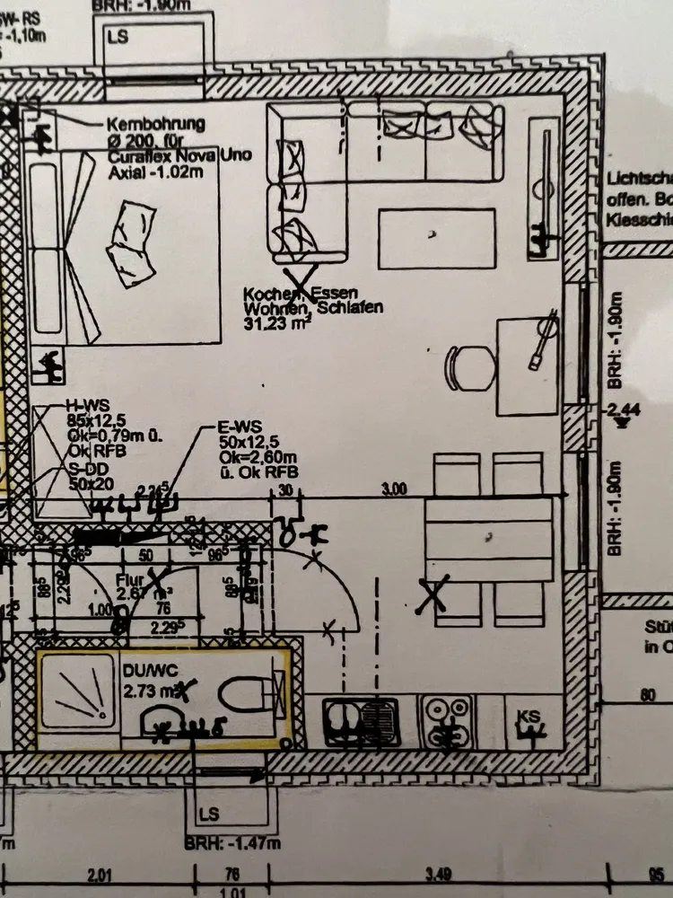 1 Zimmer Wohnung mit 45 m² in München – Bild 9