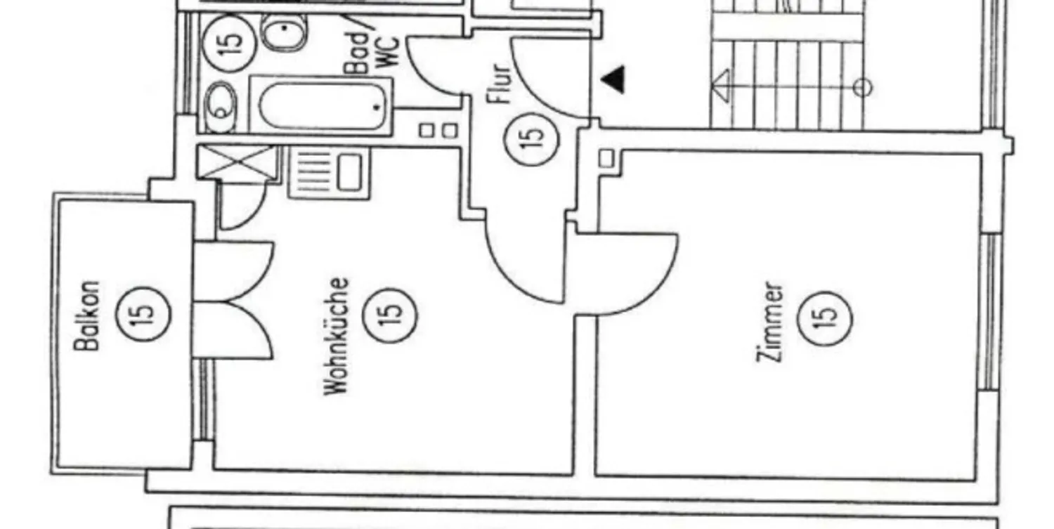 2 Zimmer Wohnung mit 40 m² in Essen – Bild 5