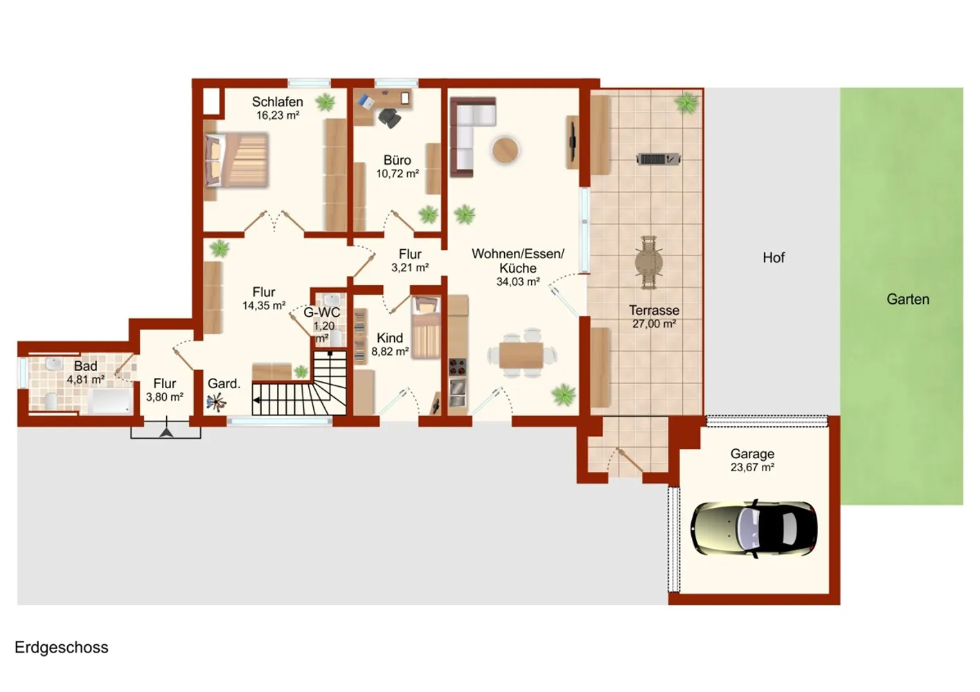 4 Zimmer Wohnung mit 105 m² in Achim – Bild 5