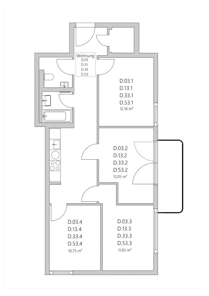 Shared room with 12 m² in Berlin – Photo 9