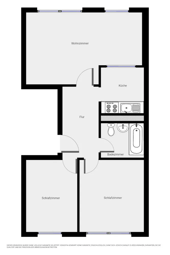 3 Zimmer Wohnung mit 56 m² in Halle (Saale) – Bild 9