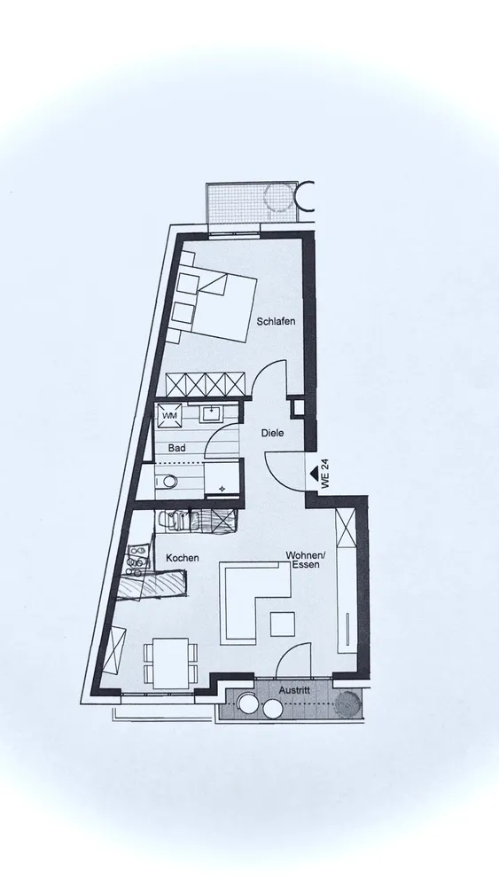 2 Zimmer Wohnung mit 51 m² in Köln – Bild 2