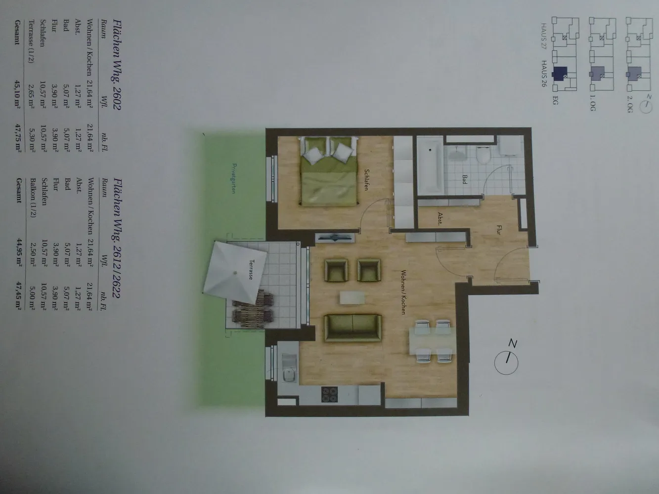 2 Zimmer Wohnung mit 45 m² in München – Bild 10