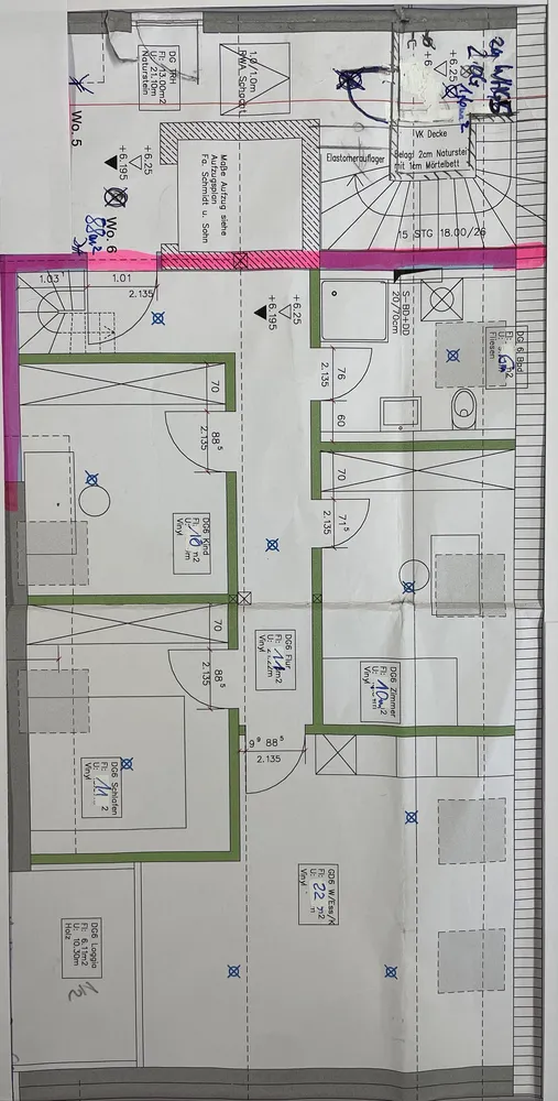 5 Zimmer Wohnung mit 88 m² in Augsburg – Bild 1