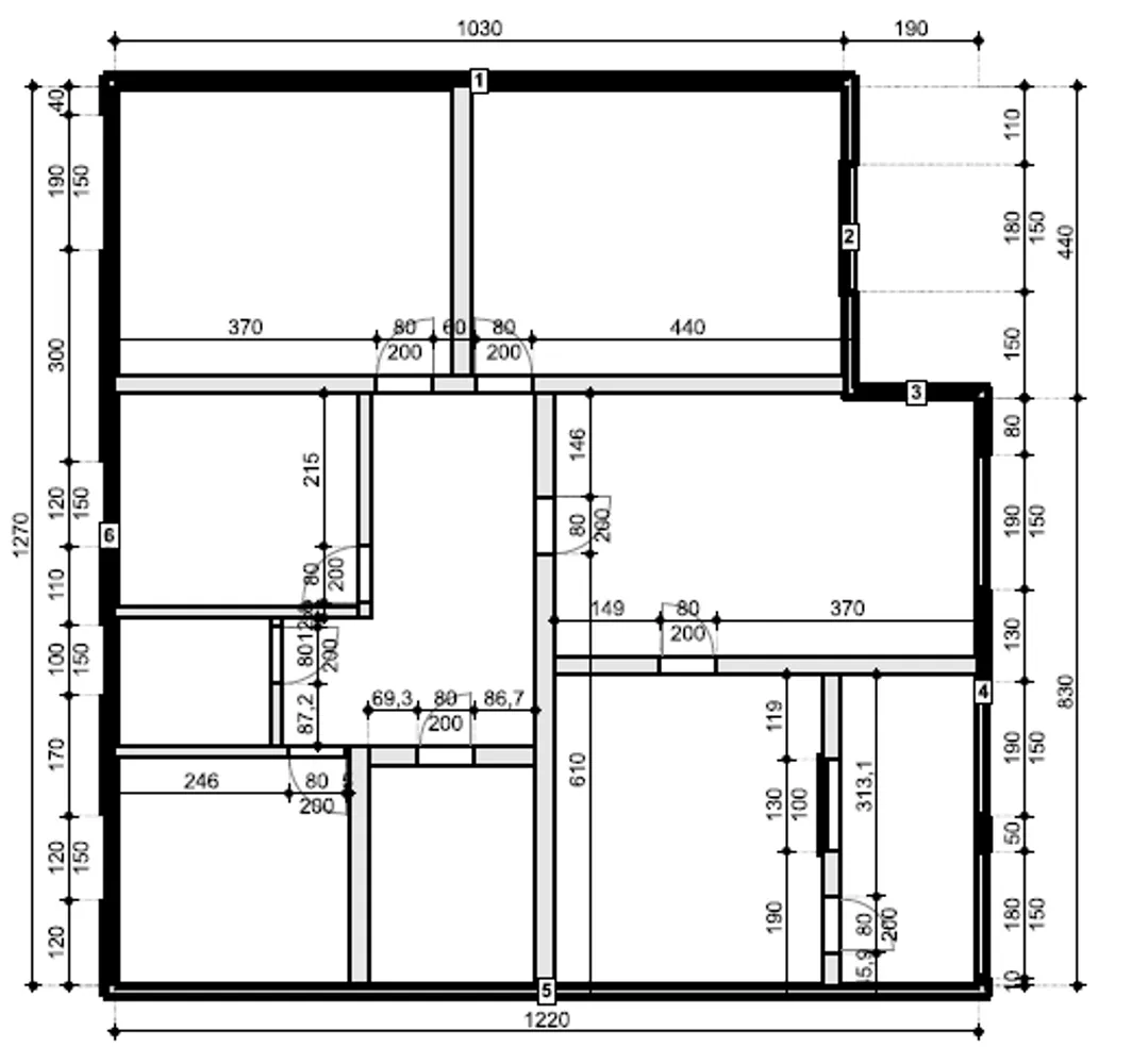 4 Zimmer Wohnung mit 122 m² in Hildesheim – Bild 11