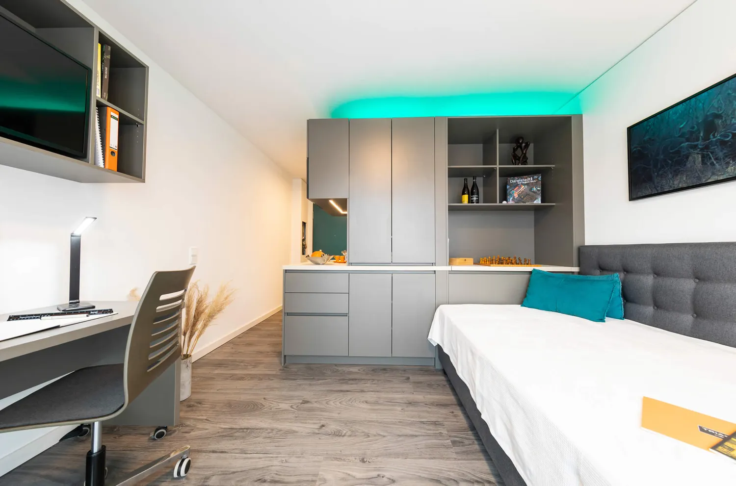 1 Zimmer Wohnung mit 19 m² in Darmstadt – Bild 1