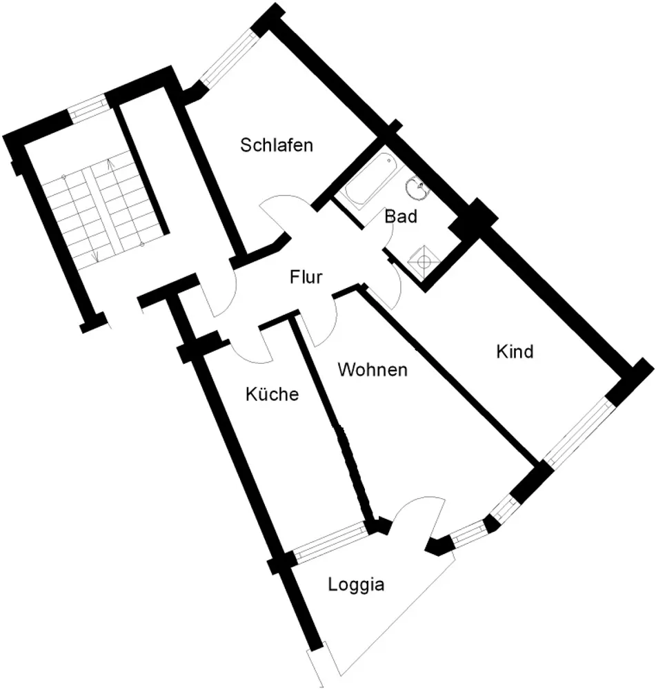 3 Zimmer Wohnung mit 77 m² in Osnabrück – Bild 5