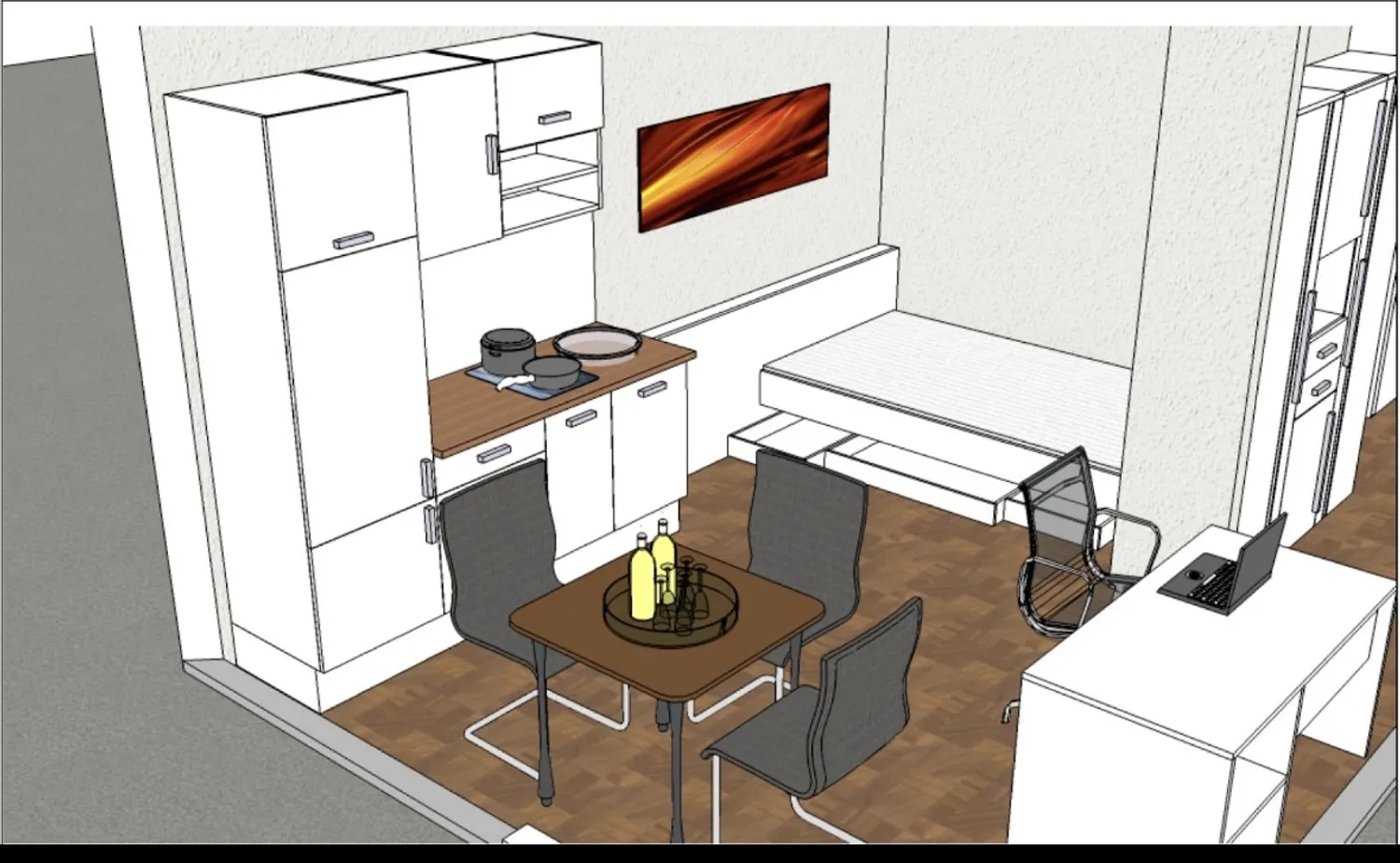 1 Zimmer Wohnung mit 26 m² in Paderborn – Bild 5