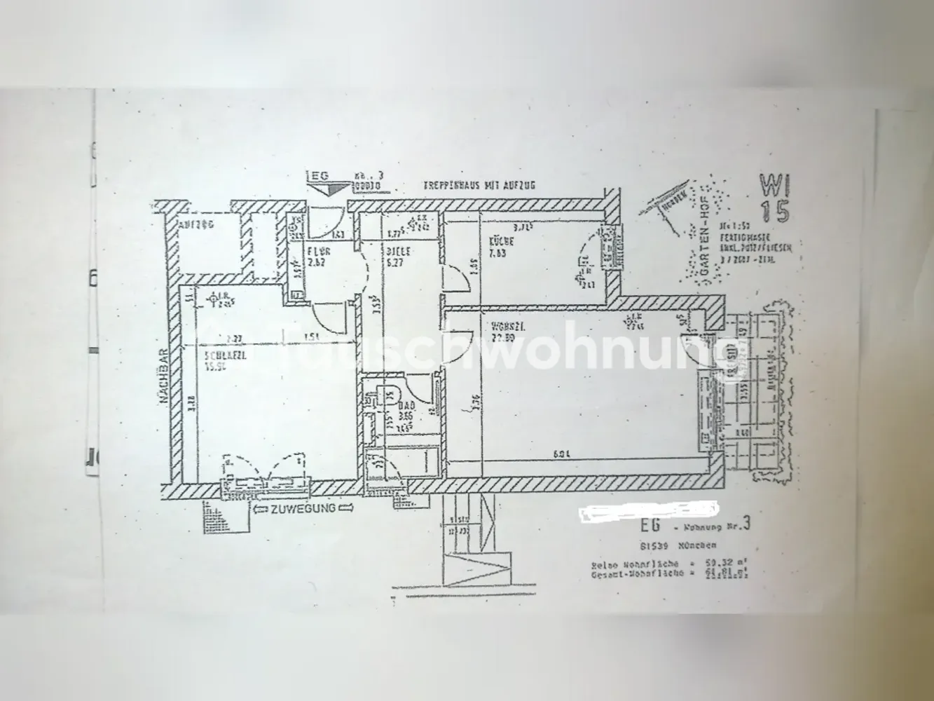 2 room apartment with 62 m² in Munich – Photo 2