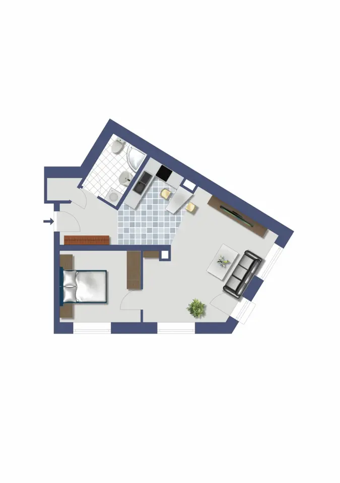 2 Zimmer Wohnung mit 52 m² in Ludwigshafen – Bild 7