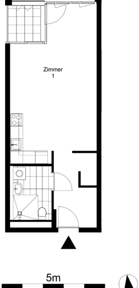 1 Zimmer Wohnung mit 42 m² in Berlin – Bild 2