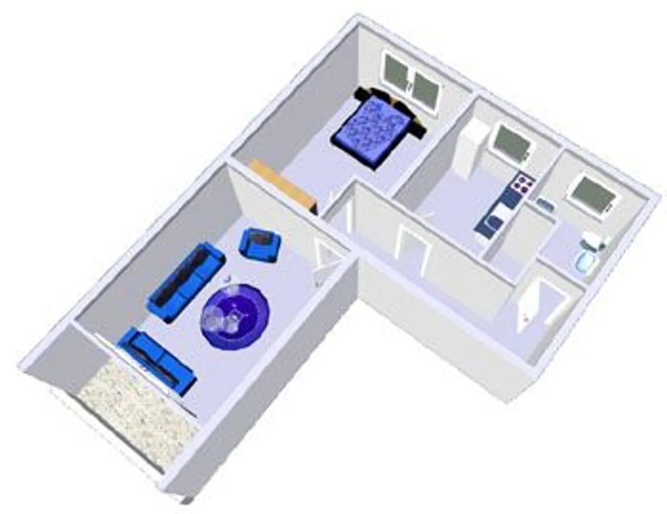 2 Zimmer Wohnung mit 62 m² in Kiel – Bild 2