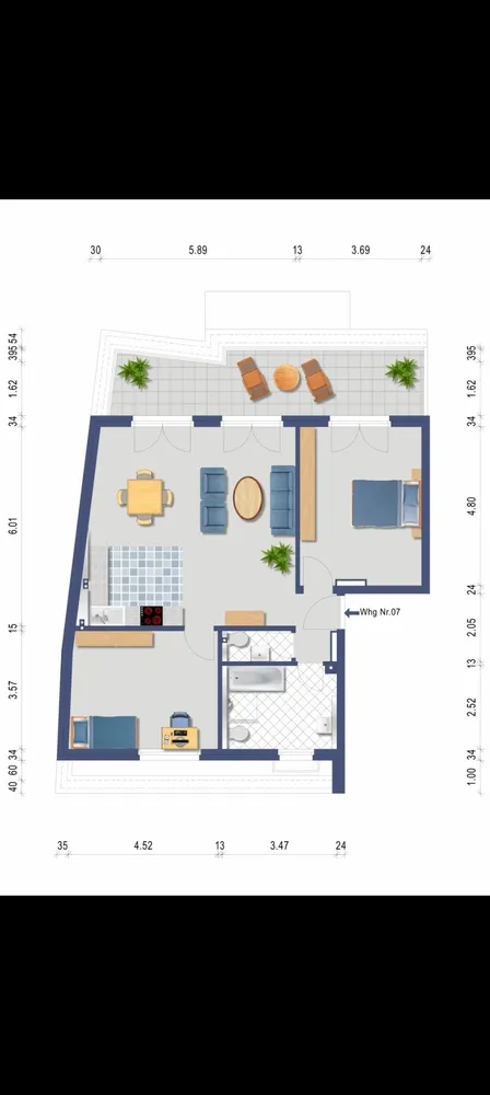 3 Zimmer Wohnung mit 93 m² in Bornheim – Bild 6