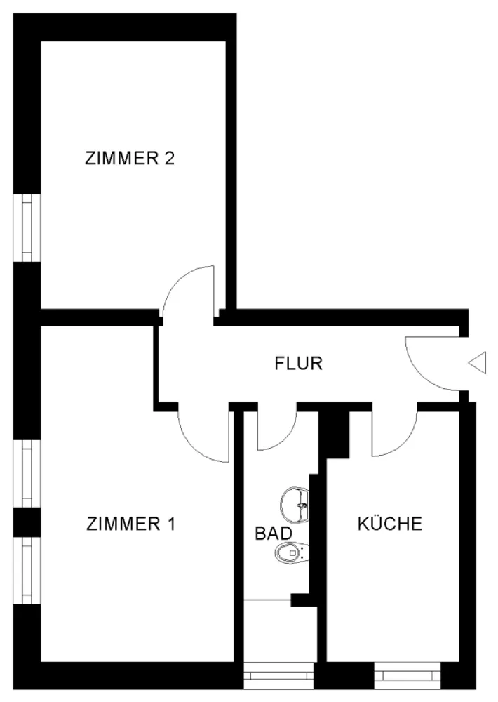 2 Zimmer Wohnung mit 51 m² in Nürnberg – Bild 4