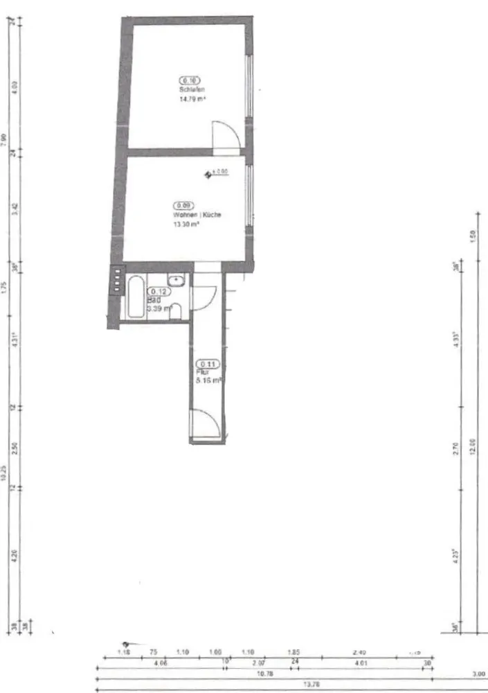 2 Zimmer Wohnung mit 37 m² in Duisburg – Bild 11