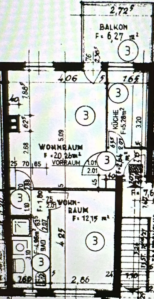 2 Zimmer Wohnung mit 60 m² in Berlin – Bild 1