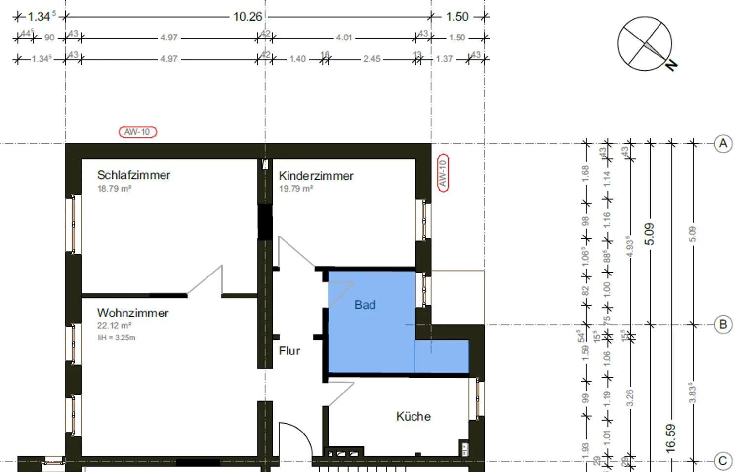 3 room apartment with 80 m² in Potsdam – Photo 1