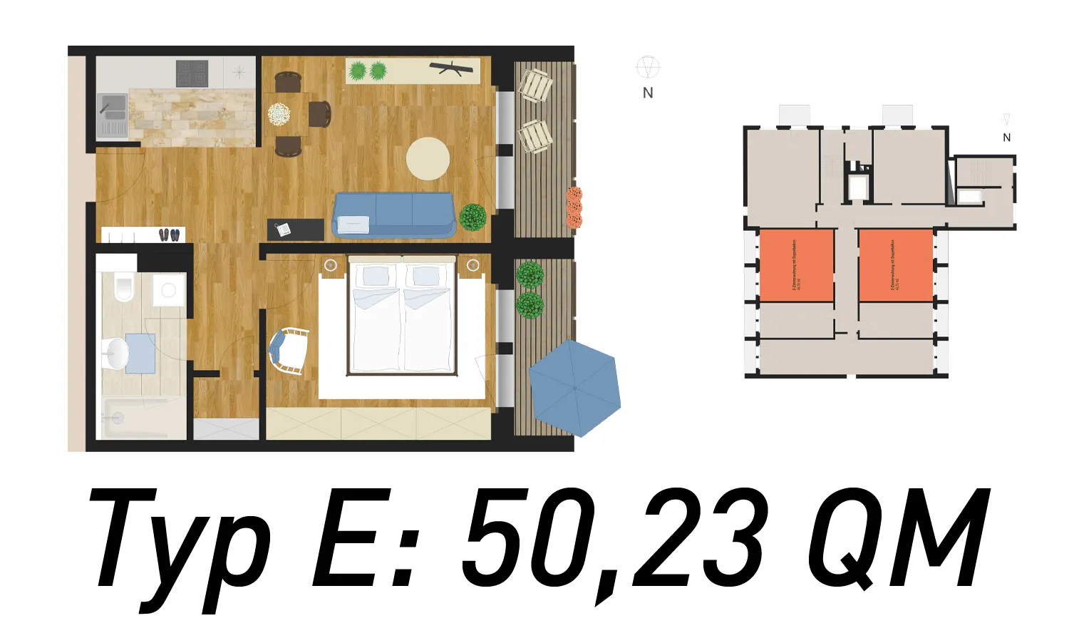 2 Zimmer Wohnung mit 50 m² in Halle (Saale) – Bild 6
