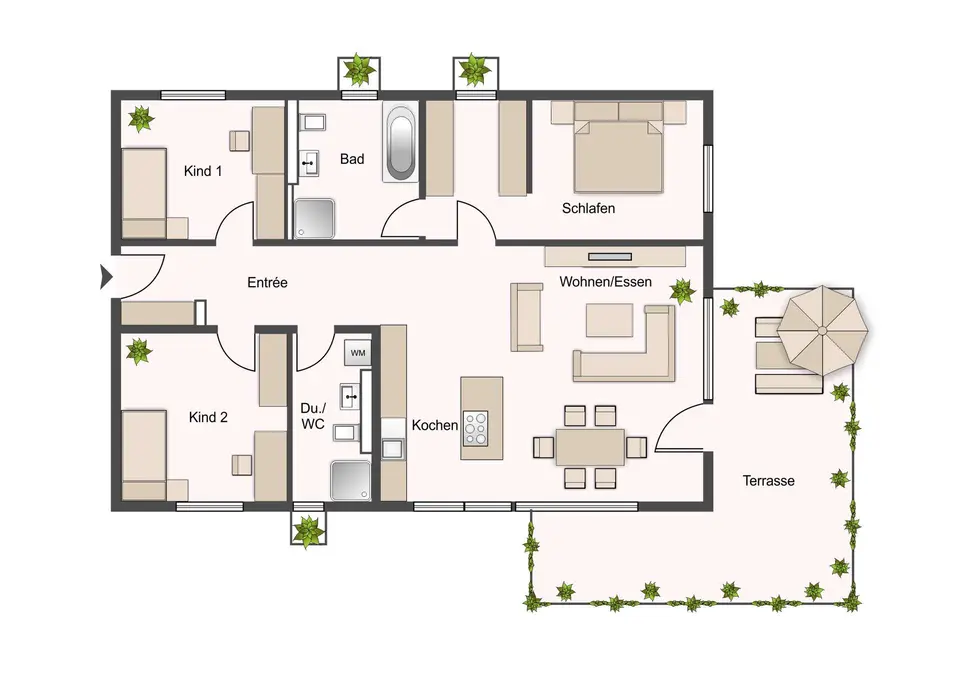 4 Zimmer Wohnung mit 115 m² in Grimma – Bild 5