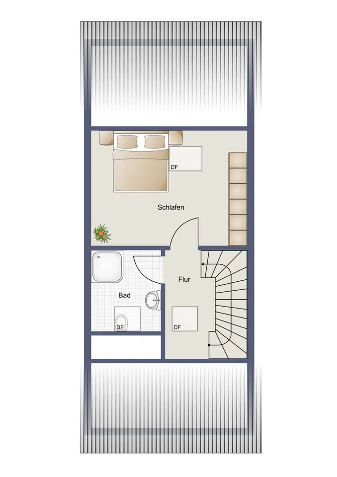 3 Zimmer Haus mit 71 m² in Norden – Bild 4