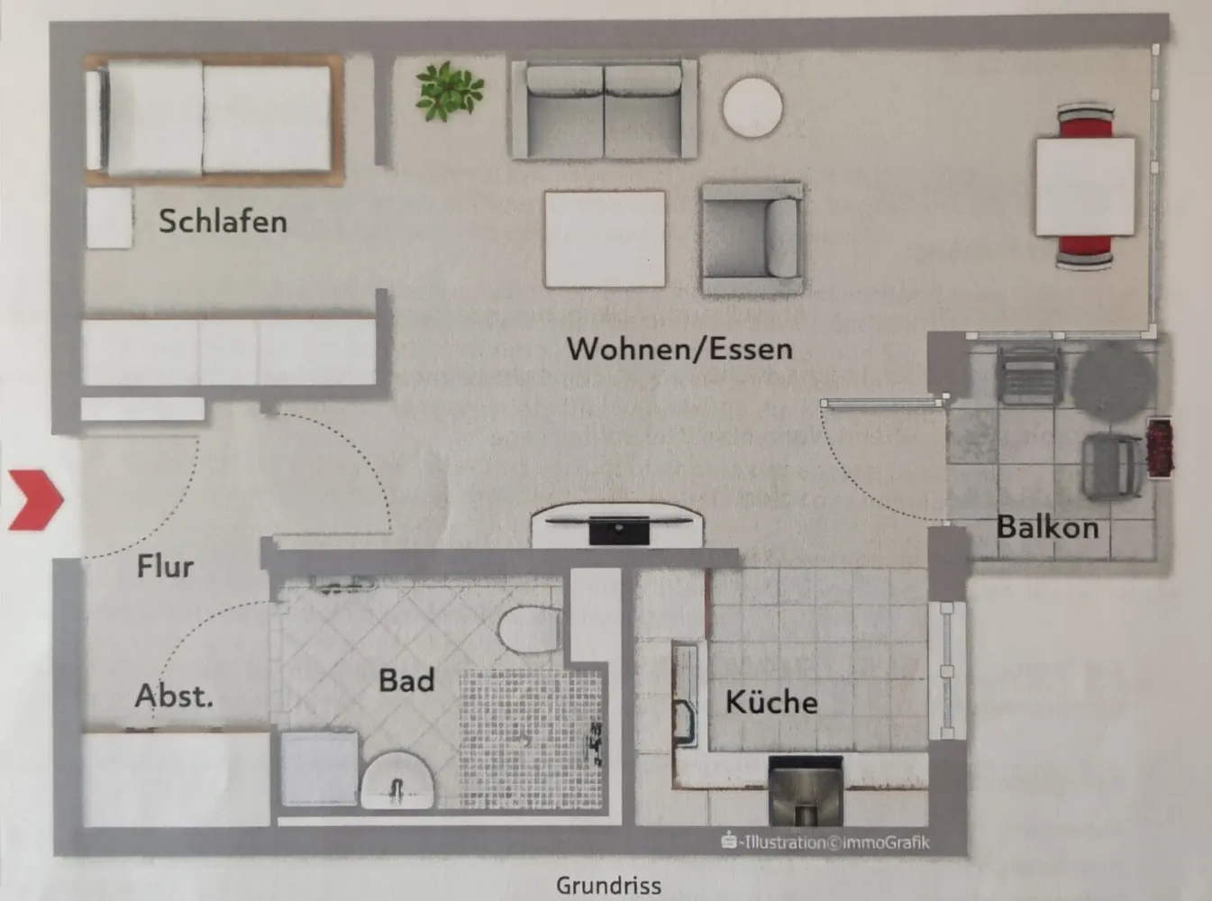 2 Zimmer Wohnung mit 50 m² in Nürnberg – Bild 5