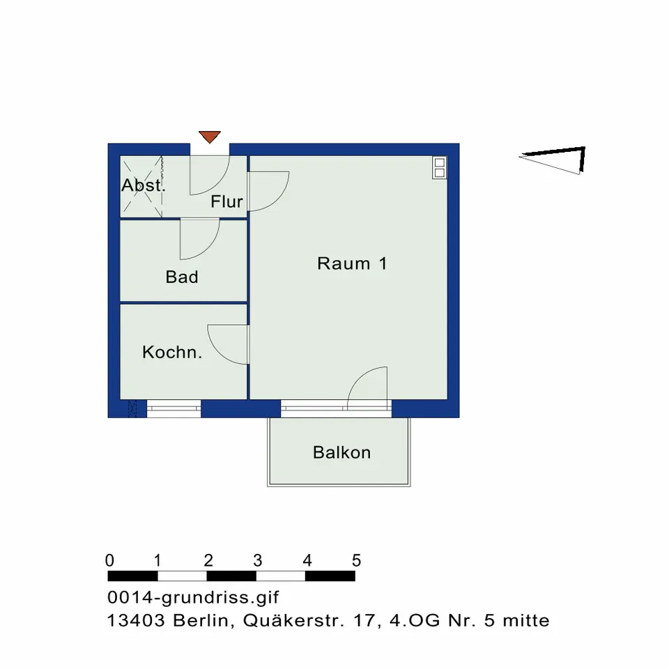 Studio mit 34 m² in Berlin – Bild 7